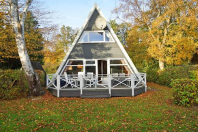 Zeltdachhaus mit grosser Terrasse und W-LAN, Damp